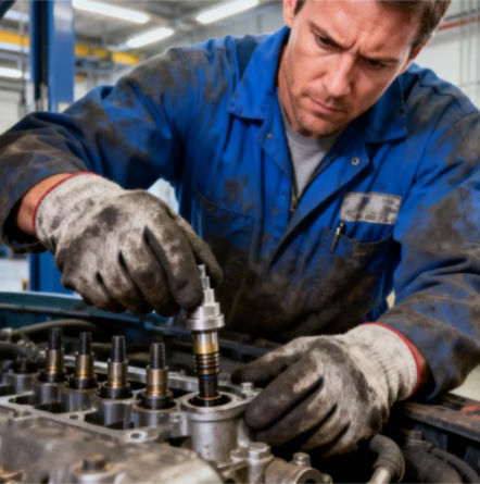 Када је потребна замена бризгаљке за гориво у камиону?